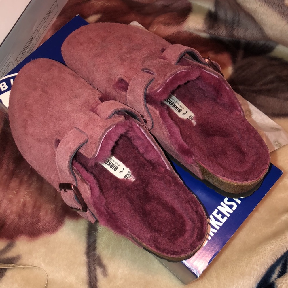 - Birkenstock Boston VL/shearling GOOD CONDITION